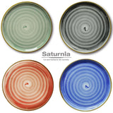 Piatto pizza circus cm.33 verde saturnia