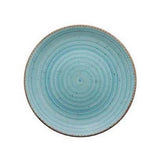 Piatto piano avanos cm.27 azzurro gural