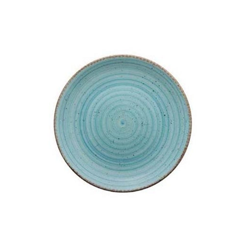 Piatto dessert avanos cm.21 azzurro gural