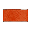 Piatto rettangolare vulcania veggie cm.30x15 arancio tognana