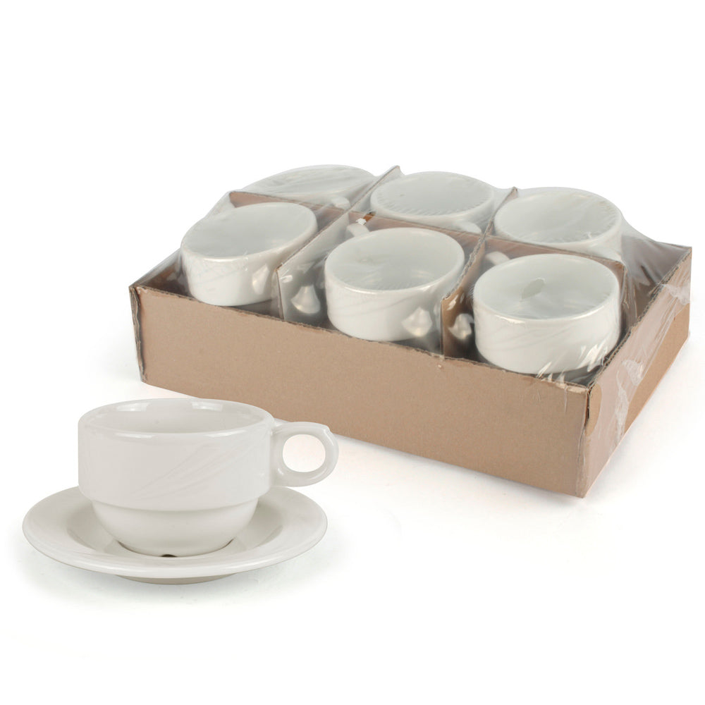 Tazza cappuccino con piatto arcadia cl.24 lubiana