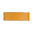 Piatto rettangolare vulcania veggie cm.30x10 giallo tognana