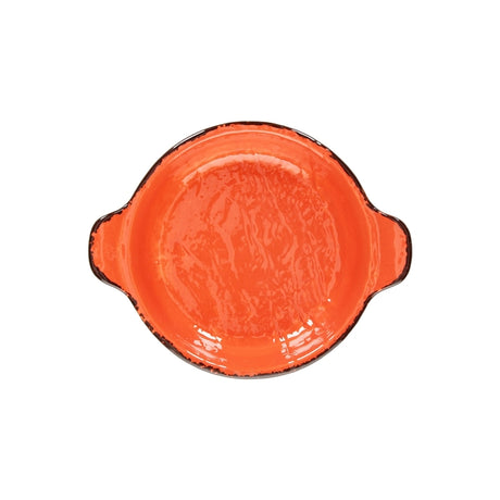 Tegame vulcania veggie 2 manici grande ø cm.17,5 arancio tognana