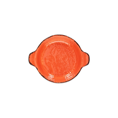 Tegame vulcania veggie 2 manici piccolo ø cm.15 arancio tognana