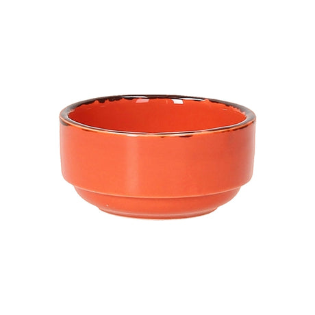 Coppetta alta vulcania veggie ø cm.8 h.4 arancio tognana