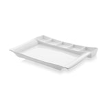 Piatto milano 6 scomparti tavolozza cm.37x26 gural