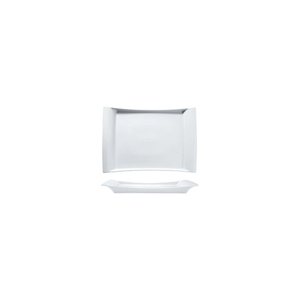 Piatto piano milano rettangolare cm.20x15,5 gural
