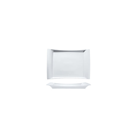 Piatto piano milano rettangolare cm.20x15,5 gural