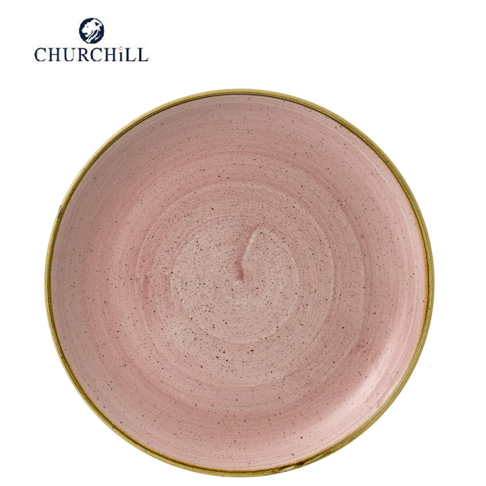 Piatto piano stonecast cm.28,8 petal pink churchill