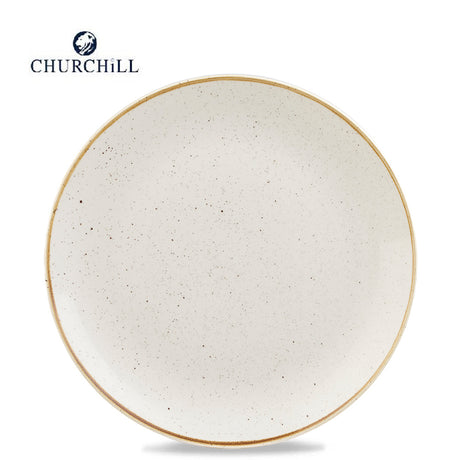 Piatto piano stonecast cm.26 barley cream churchill