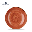 Piatto piano stonecast cm.26 spiced orange churchill