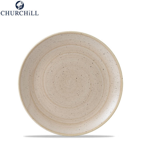 Piatto piano stonecast cm.26 nutmeg cream churchill
