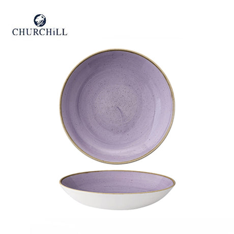 Piatto fondo stonecast cm.24,8 coup lavender churchill
