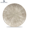 Piatto piano studio prints stone cm.26 agate grey