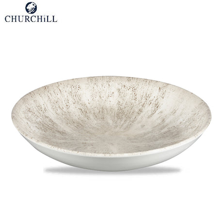 Piatto fondo studio prints stone cm.24,8 coup agate grey