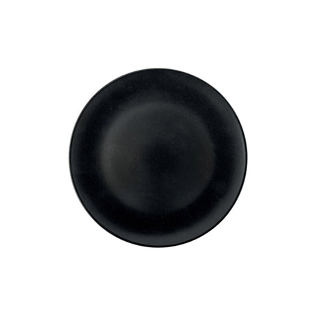 Piatto piano monaco ø cm.32 stoneware nero opaco
