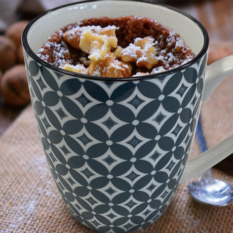 Tazza mug mosaik cl.28 set 8 pezzi con 4 decori assortiti