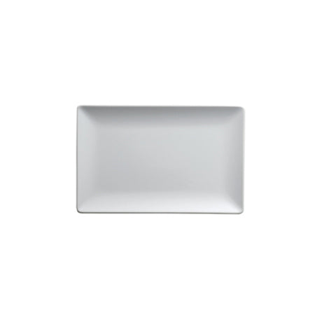 PIATTO RETTANGOLARE TOKIO CM.20x13 STONEWARE BIANCO OPACO