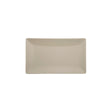 Piatto rettangolare tokio cm.20x13 stoneware sabbia