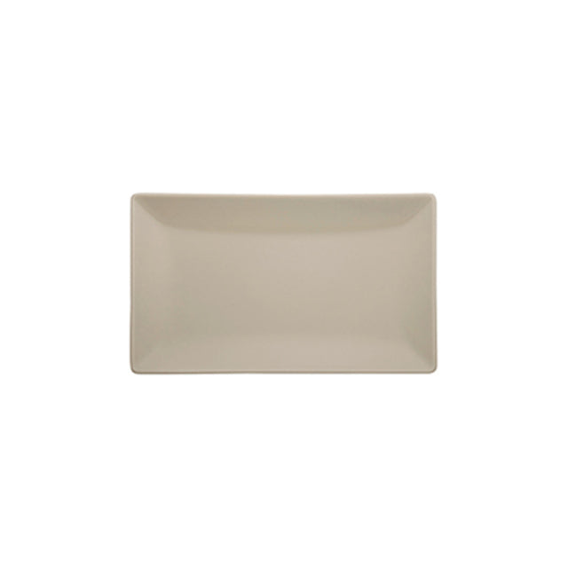 Piatto rettangolare tokio cm.20x13 stoneware sabbia