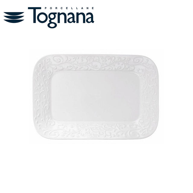Piatto rettangolare jasmin cm.30,5x20,5 tognana