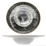 Piatto pasta napoli k-bowl black round cm.27,5 saturnia