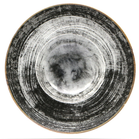 PIATTO PASTA NAPOLI K-BOWL BLACK ROUND CM.27.5 SATURNIA