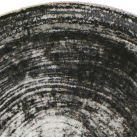 PIATTO FONDO BLACK ROUND ISCHIA CM.23 SATURNIA