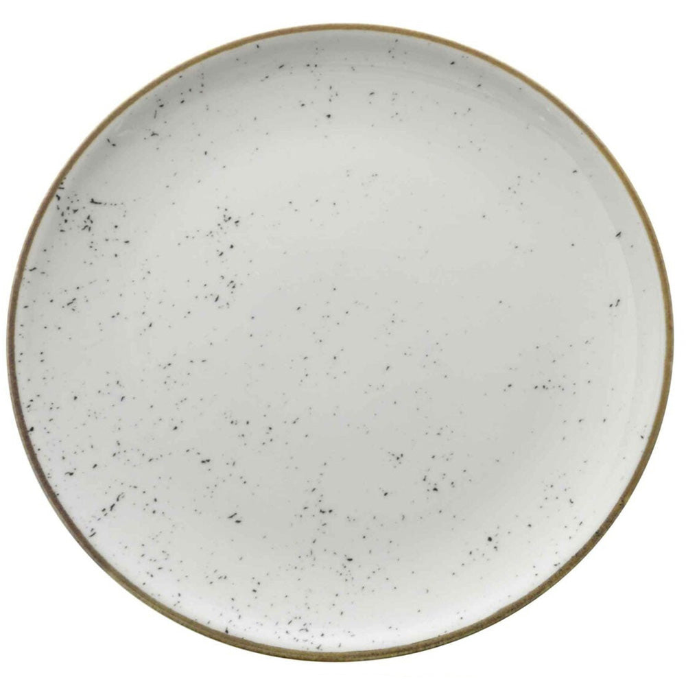 Piatto piano stains cm.28 saturnia