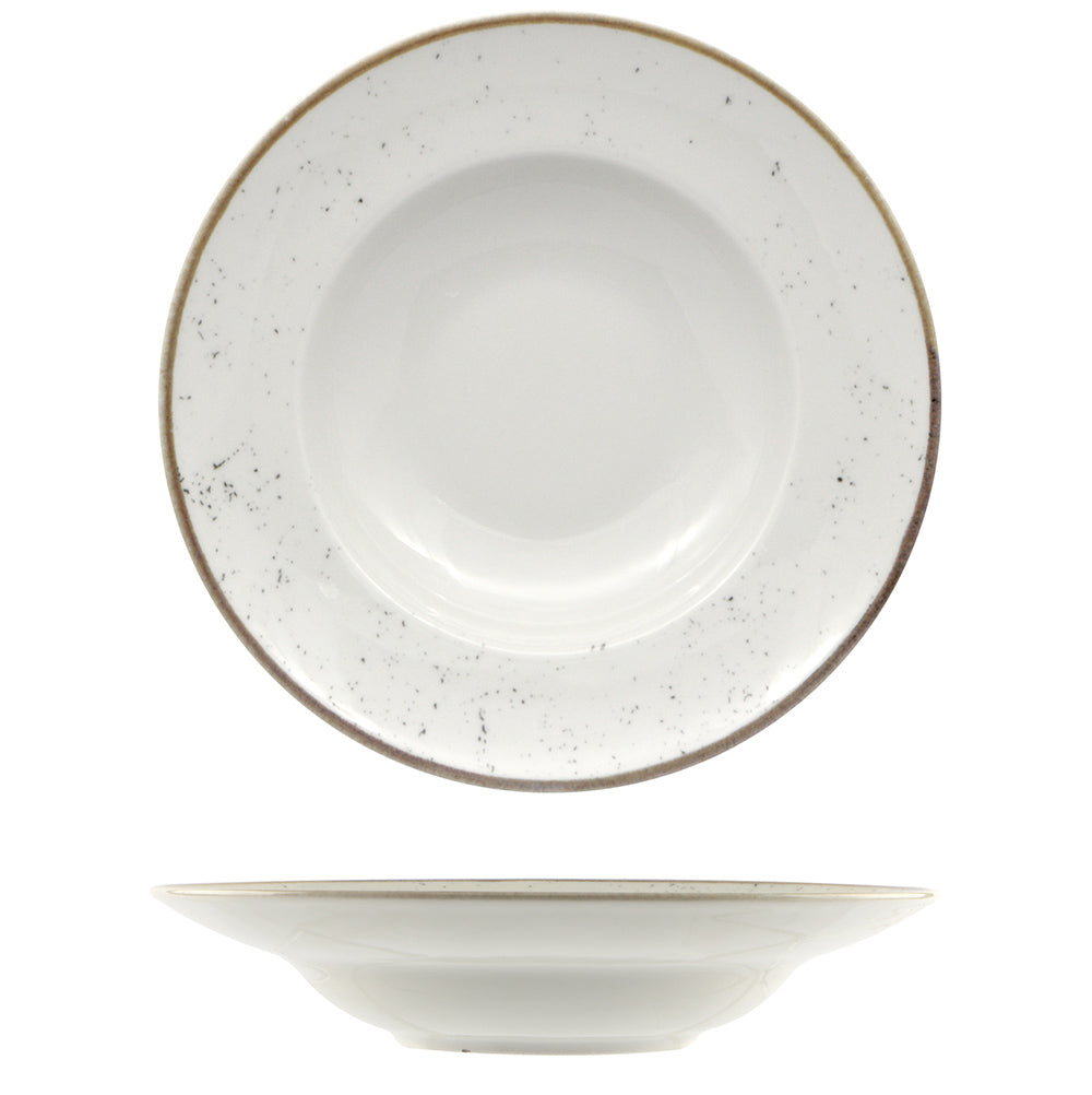 Piatto pasta napoli bowl stains cm.26 saturnia
