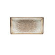 Piatto rettangolare crete cm.26x15 saturnia
