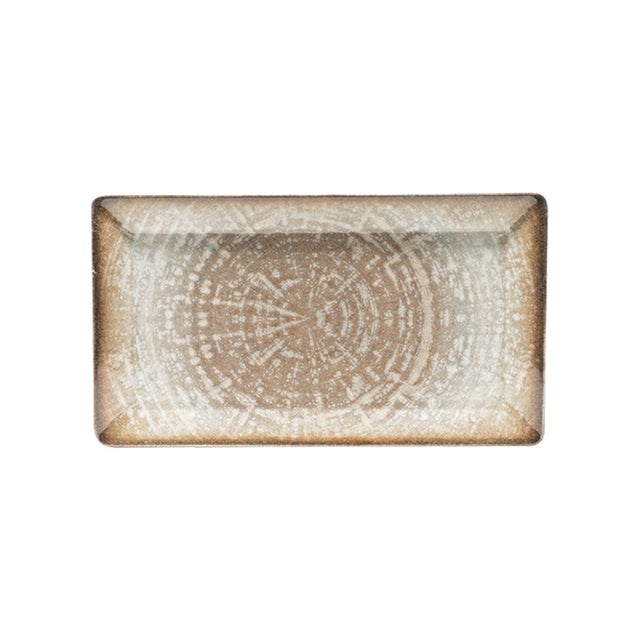 Piatto rettangolare crete cm.29x17,5 saturnia