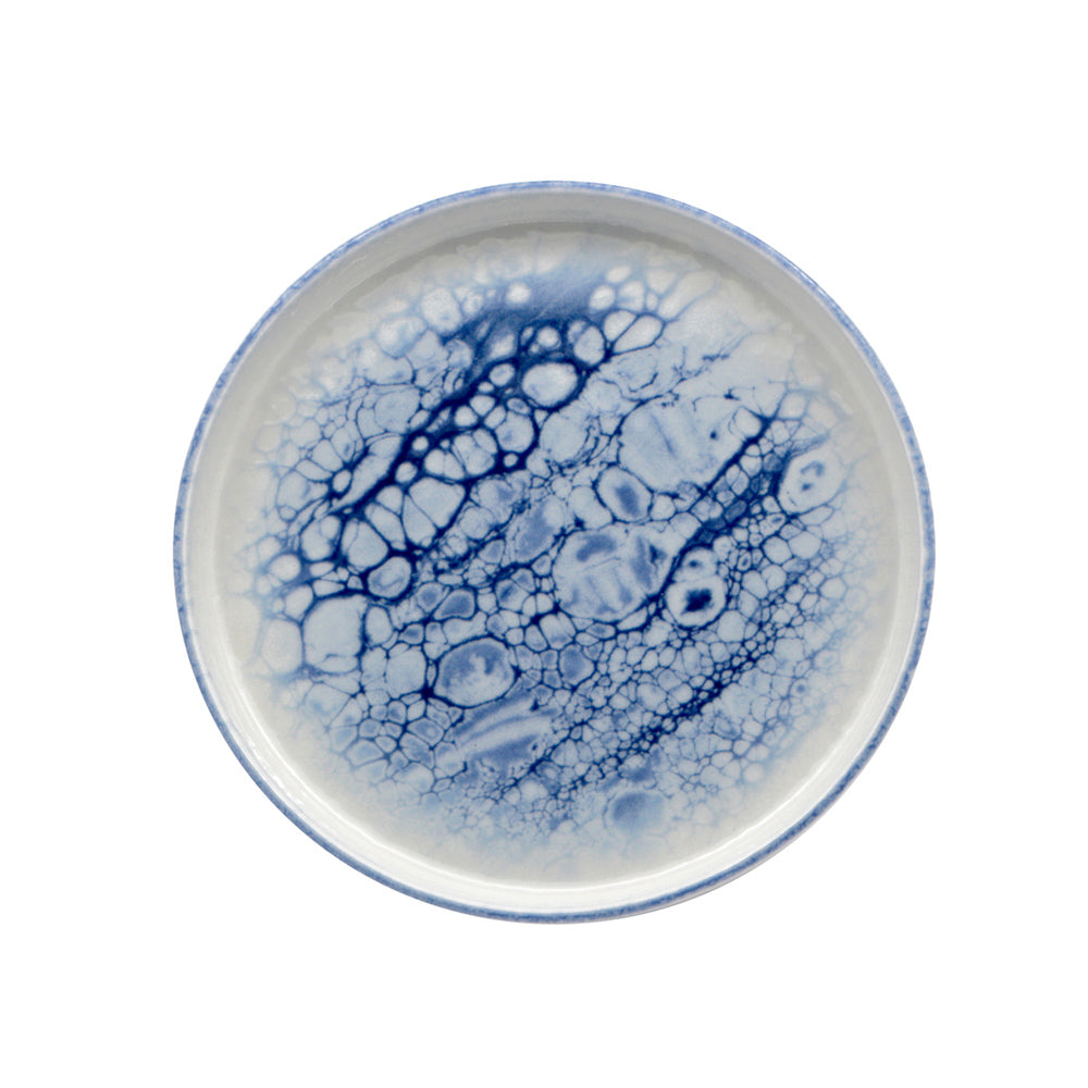 Piatto dessert bubbles nordico cm.20 saturnia