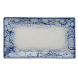 Piatto rettangolare bubbles cm.29x17.5 saturnia