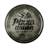 Piatto pizza recipes cm.31 nero saturnia