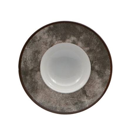 PIATTO PASTA NAPOLI K-BOWL BROWN SKETCH CM.27.5 SATURNIA