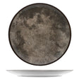 Piatto piano brown sketch cm.28 saturnia