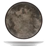 Piatto dessert brown sketch cm.21 saturnia