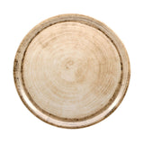 Piatto pizza tree tabacco cm.33 saturnia