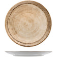 Piatto rotondo tree tabacco cm.31 saturnia