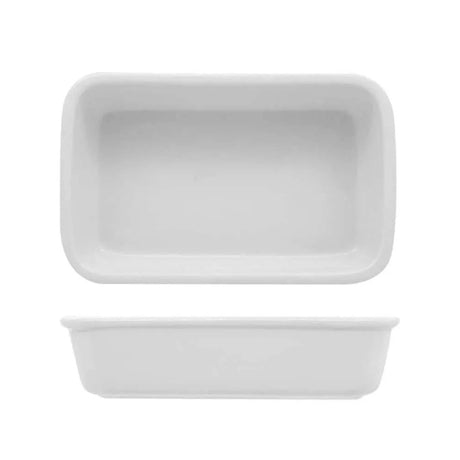 Pirofila rettangolare forno liscia cm.22x14 h.4,5 saturnia