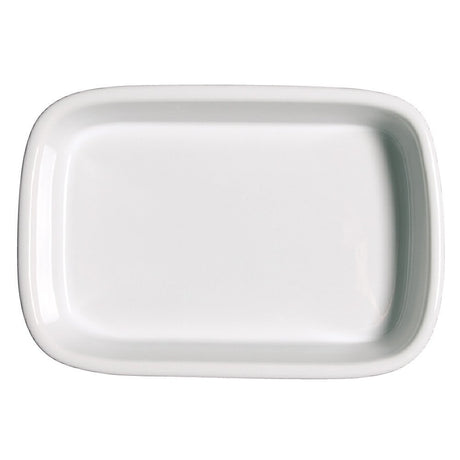 PIROFILA RETTANGOLARE FORNO LISCIA CM.22x14 H.4.5 SATURNIA