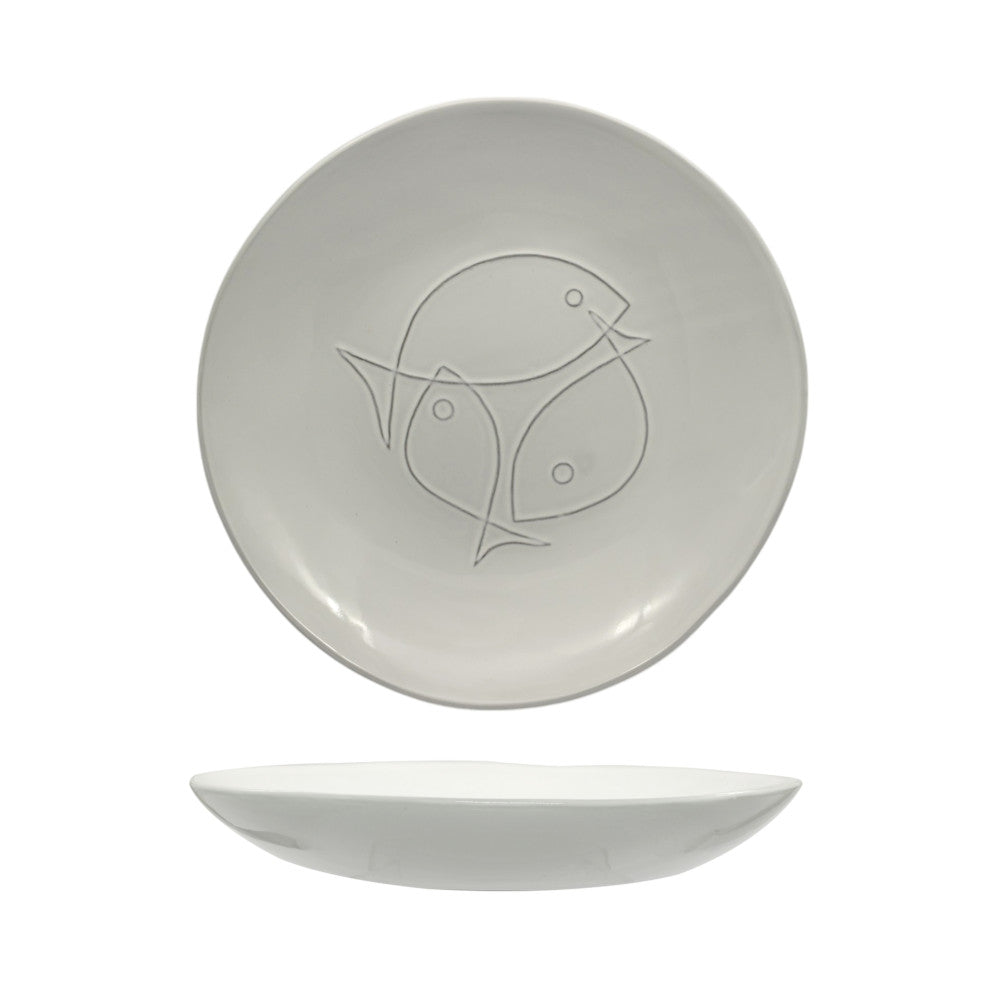 Piatto fondo coupe pelago cm.26,5 fenixe
