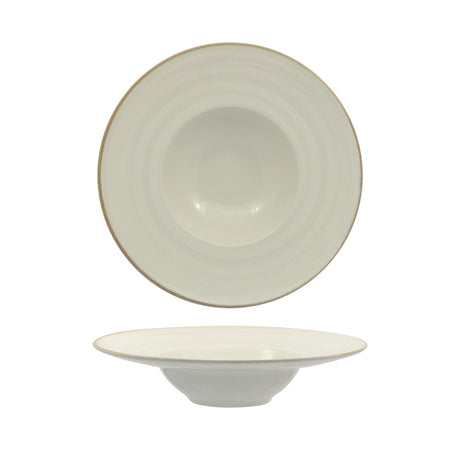 Piatto pasta napoli k-bowl vortex bianco cm.27,5 saturnia