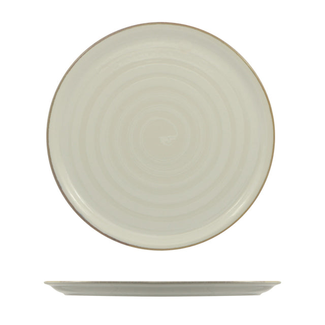 Piatto pizza vortex bianco cm.31 saturnia