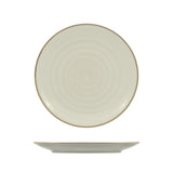 Piatto piano vortex bianco cm.26 saturnia