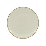 Piatto dessert vortex bianco cm.21 saturnia
