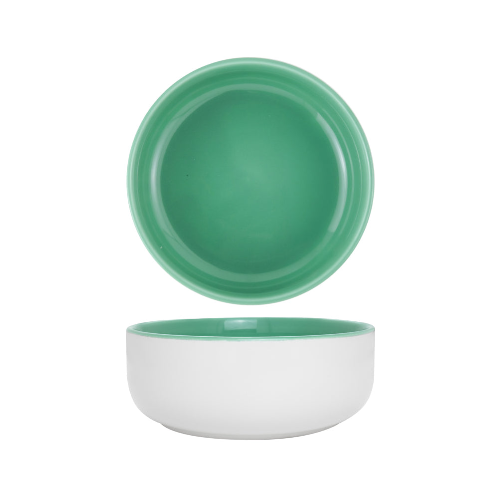 COPPA POKE CM.16,5 BIANCO/SMERALDO