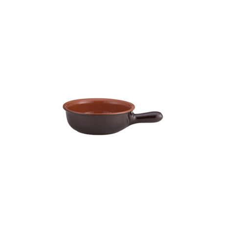 Casseruola terracotta 1 manico cm.18