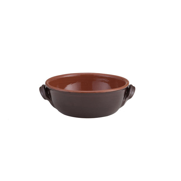 Tegame terracotta 2 manici ø cm.18 h.6,4